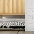 thumbnail image 2 of nuLOOM Heidi Modern Hand Tufted Wool Area Rug, 6' x 9', Charcoal, 2 of 9