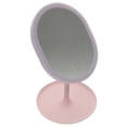 thumbnail image 1 of LED Lighted Tabletop Makeup Mirror For Women Girls With Stable Base And Clear Imaging In Pink 1Pack, 1 of 3
