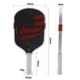 thumbnail image 2 of Boomstick Style Pickleball Paddle – Raw Carbon Fiber Surface, Power & Spin Control, Lightweight Performance Paddle, USA Approved, 2 of 5