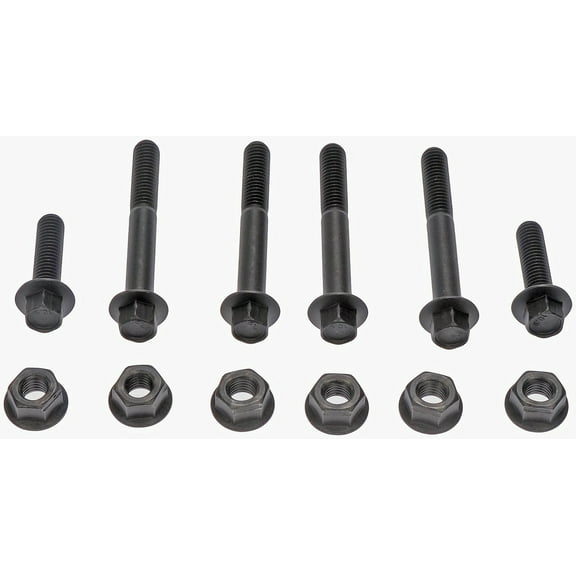 Dorman 03420 Exhaust Bolt for Specific Ford Models, Black Fits select: 2003-2007 FORD F250, 2003-2007 FORD F350