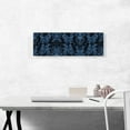 thumbnail image 2 of ARTCANVAS Black Navy Blue Modern Canvas Art Print - Size: 36" x 12" (0.75" Deep), 2 of 9