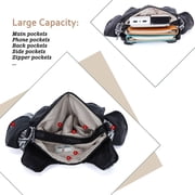 Angel Kiss Multi pocket shoulder bag Womens casual crossbody bag