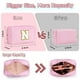 thumbnail image 2 of Neceser de viaje TOPEAST impermeable de piel sintética rosa, 2 of 7