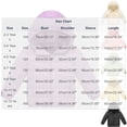 thumbnail image 2 of HAOTAGS Girls Down Jacket (2-13) Casual Winter Hooded Warm Nylon Spandex Quilted Coat Purple Size 3T, 2 of 9