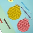 thumbnail image 2 of Push Bubble Octagonal Notebook Extrusión De Silicona Suave Bloc De Notas De Burbujas Juguete De Descompresión Yuarrent FN006578-04, 2 of 5