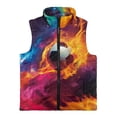 thumbnail image 4 of Pzuqiu Soccer Boy Outerwear Vest 3T Sleeveless Vest Zip Up for Boys Practical Warm Zipper Winter Sleeveless Jacket with Pockets Personalized Versatile for Outdoor Activities, 4 of 7