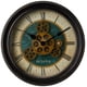 thumbnail image 2 of Reloj de pared Bulova Industrial Motion 12,8 negro envejecido, 2 of 3