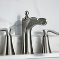 thumbnail image 3 of Vinnova Ukiah Two Handle 8-inch Widespread Bathroom Faucet in Satin Nickel, 3 of 5