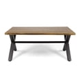 thumbnail image 5 of GDF Studio Ishtar Outdoor Acacia Wood Coffee Table, Teak, 5 of 6