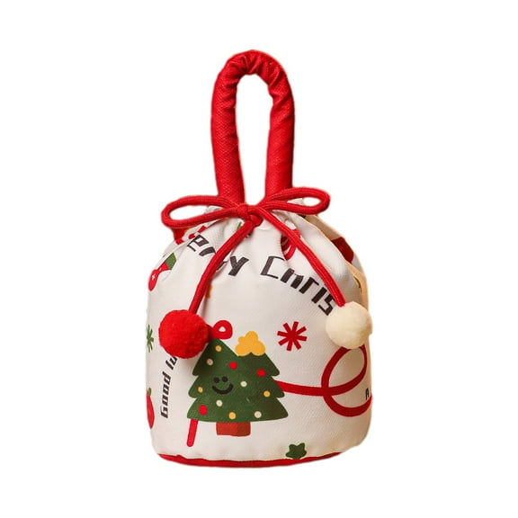 PuSpu Christmas Eve A-pple Packaging Bag A-pple Gift Bag Handheld Candy Bag