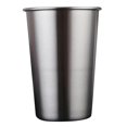 thumbnail image 2 of Tazas De Cerveza Modernas De Acero Inoxidable Taza De Cerveza De Taza De Bebida Para 500ml Pta Baoblaze Vaso de pinta de acero inoxidable, 2 of 7