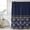 Navy Blue, variant on Boho Navy Blue Flower Shower Curtain, Waterproof Shower Curtains for Bathroom, Abstract Bohemia Pesley Floral Washable Fabric Bathtub Curtain Set Bath Decor with 12 Hooks 72"x78"