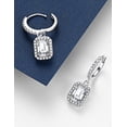 thumbnail image 5 of MomentWish 2 Carat D Color VVS1 Simulated Diamond Earrings for Women, 925 Sterling Silver Moissanite Drop Earrings,Wedding, Anniversary, Valentine's Day Gifts, 5 of 8