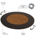 thumbnail image 3 of Charola Giratoria de madera, Lazy susan 38 cm Natura Hogare Charola Giratoria de madera, 3 of 5