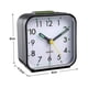 thumbnail image 5 of Reloj despertador analógico silencioso sin tictac, despertador suave, pitidos, 5 of 5