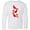 AA-White, variant on Inktastic Cardinal Cute Bird Watching Long Sleeve Youth T-Shirt