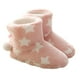 thumbnail image 1 of 1 par de botas de mujer con estampado de estrellas a la moda, botines cálidos de felpa para invierno, 1 of 7