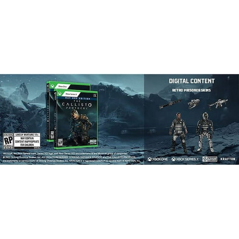 The Callisto Protocol - Day One Edition, Xbox One, Survival Horror