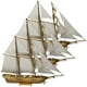 thumbnail image 1 of Barco para Ensamblar SailBoatNewport 3Pzas Newport 1:70 41x22.5x6cm Madera Café Claro., 1 of 5