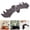 A, variant on Large Simulation Rubber Bat Hanging Decoration – Realistic Halloween Prop for Haunted House and Party Decor