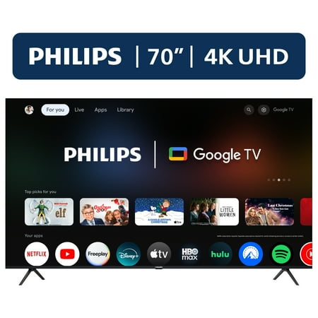 Philips 70" Class 4K Ultra HD (2160p) Google Smart LED Television (70PUL7553/F7)