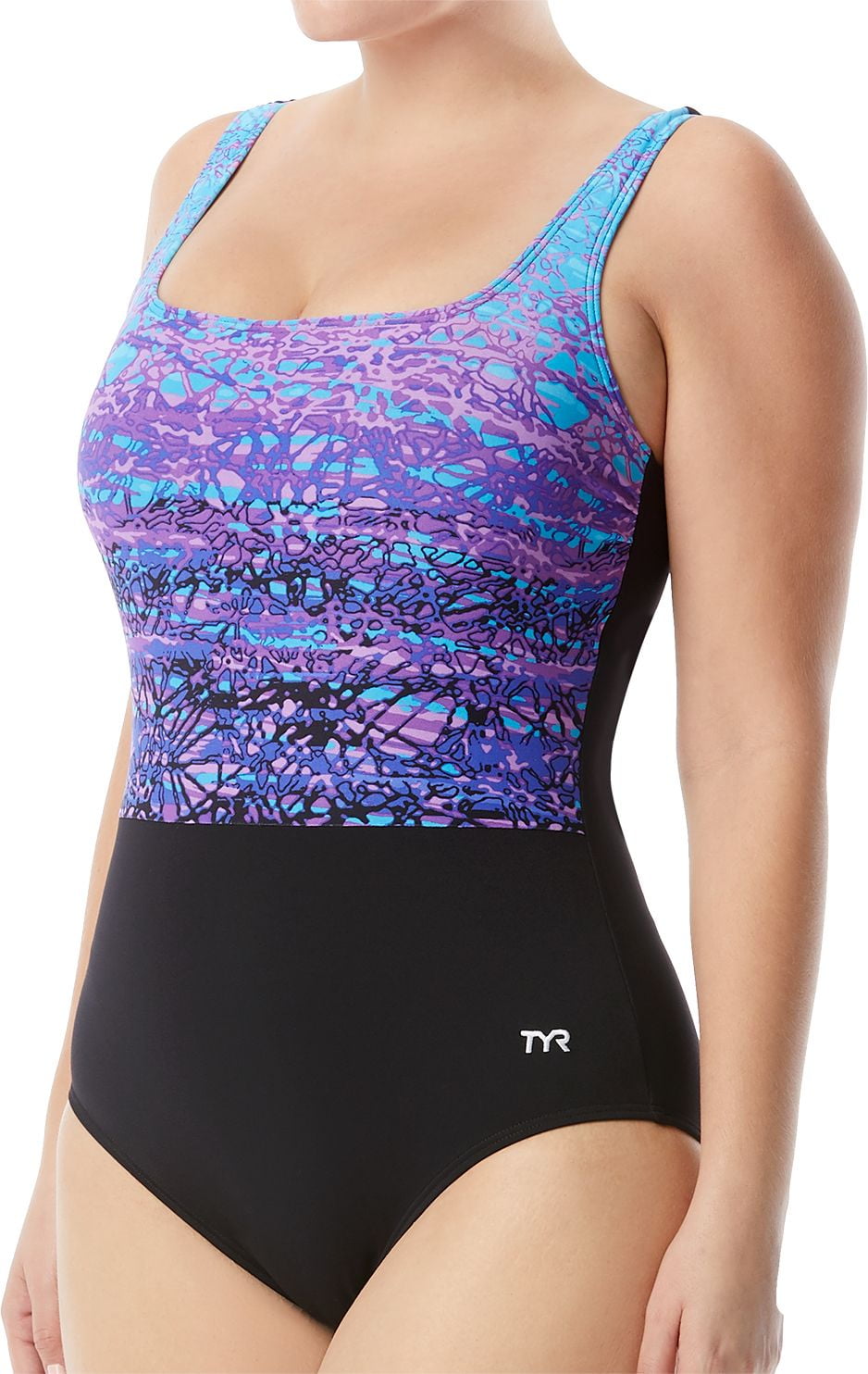 TYR Women's Arctic Scoop Neck Controlfit One Piece Swimsuit Walmart