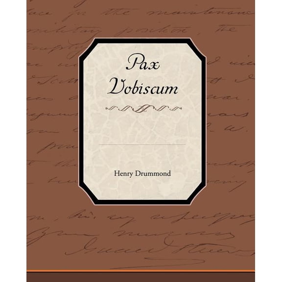 Pax Vobiscum (Paperback)