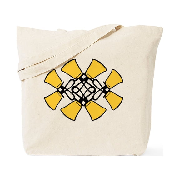 CafePress - Twined Bells Tote Bag - Unisex Canvas Tote Bag, Beige, 1-Piece