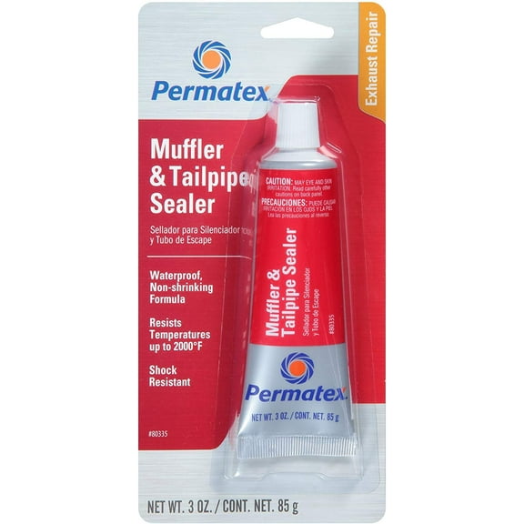 Permatex 80335 Muffler and Tailpipe Sealer, 3 oz.