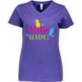 thumbnail image 3 of Inktastic Aloha Beaches, Flowers, Pineapple, Cocktail Women's V-Neck T-Shirt, 3 of 5