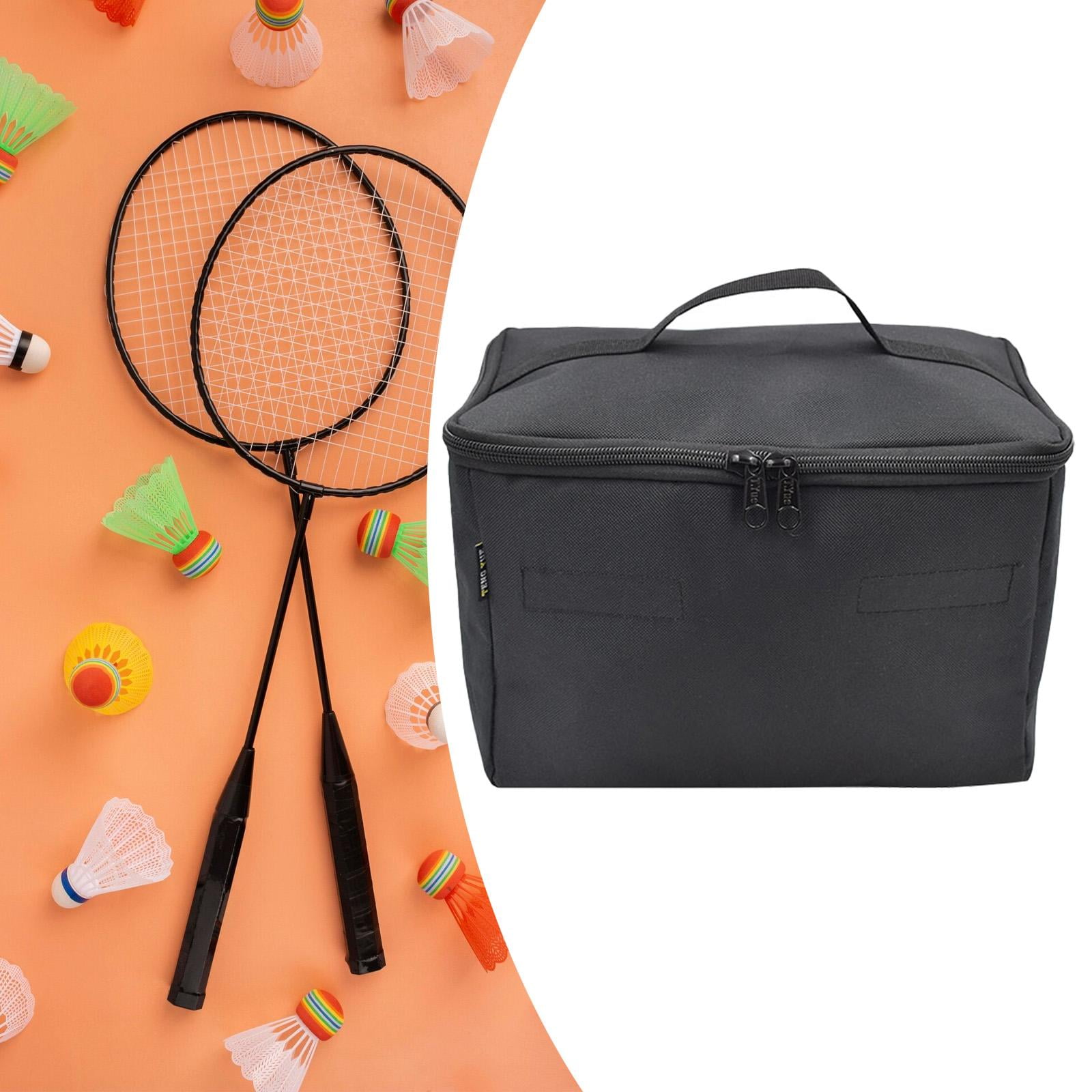 harayaa Bag Holder, Ball Collection Container with Zipper, Pickleball Collection Basket, Funnel Container for Golf Balls And Badminton Balls