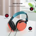 thumbnail image 2 of PGTECH GP-379 For PS5 Nintendo Switch OLED XBOX PC Gaming Headset Wired Headphone with Microphone, 2 of 5