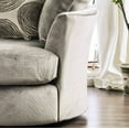 thumbnail image 4 of Furniture of America Transitional Fabric Hendricks Accent Chair, Gray, 4 of 7