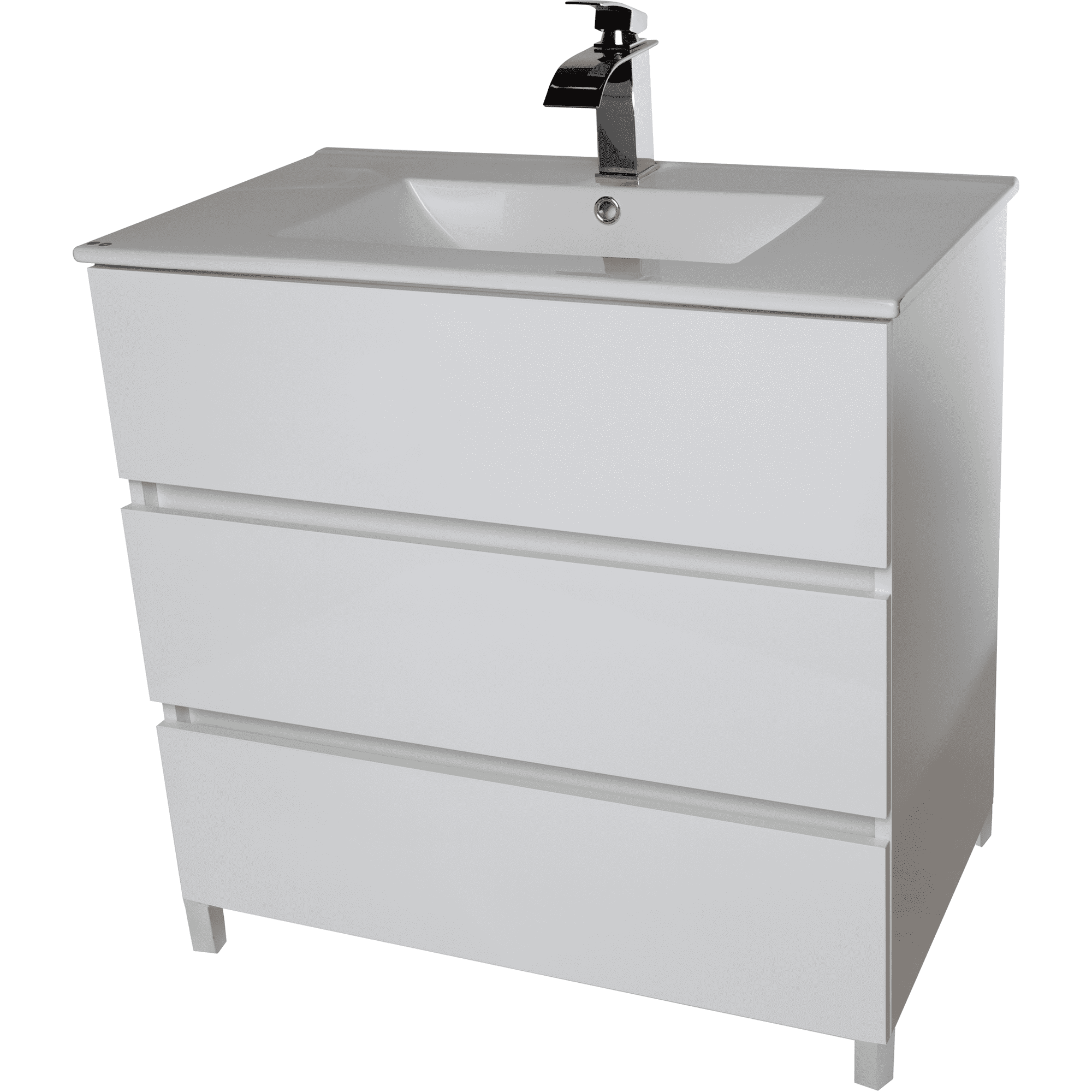 Samba 32 Standing Bathroom Vanity Cabinet Set Bath Furniture