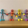 thumbnail image 4 of ‌Bendable Robot Figures,Transformable Robot Toy with Colorful Plastic Coating Fun Stress Relief and Creative Play Gift for Kids‌, 4 of 5