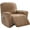 Camel, variant on AIGIA 4-Pieces Recliner Chair Cover Velvet Stretch Recliner Couch Covers for Reclining Chair Slipcovers Non Slip Form Fitted