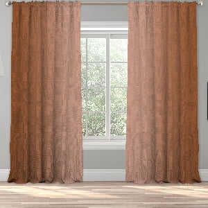 3S Brother's Ombre Window Darkening Curtains Dip Dye Curtain Set of 2 Panels Hanging Rod Pocket & Back Tap Decorative for Bedroom Vertical Shades Symmetrical Curtain Panel Bei̇ge-Camel (52"x72" Each)