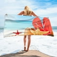 thumbnail image 2 of Yika Beach Blankets Beach Towel Beach Starfishes Beach Towel Fiber Soft Beach Towel Bath Towel, 2 of 6
