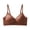R107-Brown, variant on Soft Womens T-Shirt Bras Comfort Seamless Bra With Adjustable Straps Support Brassieres Breathable Thermal Everyday Bralette Comfort Everyday Bras