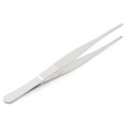 thumbnail image 2 of Unique Bargains Home Flat Edge Forceps Straight Tweezers Silver Tone 16cm Length 2pcs, 2 of 3