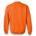 thumbnail image 4 of Gildan High Visibility Safety Sweatshirt for Adult Work Wear - 2 Pack Size-S, Fleece Cozy 50/50 Cotton/Poly Hi Vis Reflective Safety Orange Sweatshirt, 4 of 4