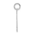 thumbnail image 2 of The Black Bow Sterling Silver, Jersey Collection, Medium Number 22 Pendant, 2 of 3