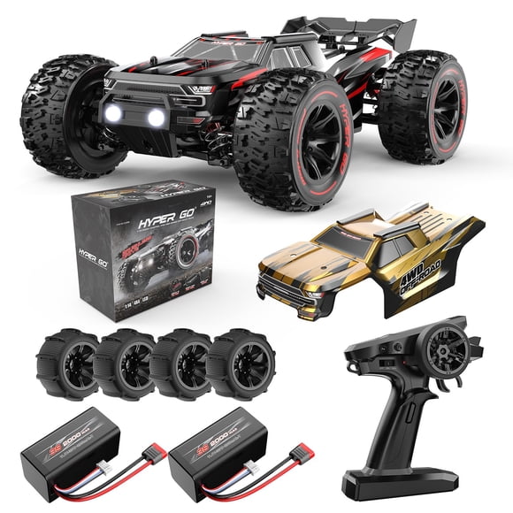 Coche RC HYPER GO 14210 H14BM V3 1/14 sin escobillas, 50 mph, batería 3S
