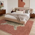 thumbnail image 3 of GENIMO 5'x7' Area Rug for Living Room, Washable Non Slip Soft Animal Print Rug for Bedroom Dining Room Home Office, Dusty Rose, 3 of 12