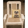 thumbnail image 2 of Carolines Treasures KJ1230PW1414 Yorkie Puppy / Yorkshire Terrier Fabric Decorative Pillow, 14Hx14W, multicolor, 2 of 2