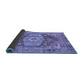 thumbnail image 2 of Ahgly Company Indoor Rectangle Persian Blue Traditional Area Rugs, 2' x 3', 2 of 4