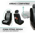 thumbnail image 4 of FH Group Trendy Elegance 3D Air Mesh Seat Covers Fit For Car Truck SUV Van - Front Seats, 4 of 5