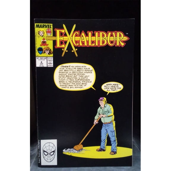 Pre-Owned Excalibur #4 1989 Marvel Comics Comic Book