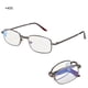 thumbnail image 4 of Gafas De Lectura Con Bloqueo De Luz Azul, Antifatiga, Plegables, Para Presbicia, Para Hombres Y Mujeres+400 Marco Negro, 4 of 7