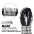 thumbnail image 4 of Winch Rope String Line Cable With Sheath Gray Synthetic Towing Rope 7700LBs Car Wash Maintenance String For ATV UTV Off-Road ,Durable & Safe, 4 of 9